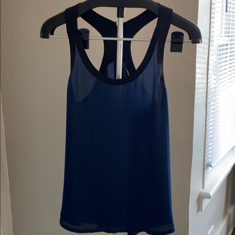 Navy Blue Dress Tank